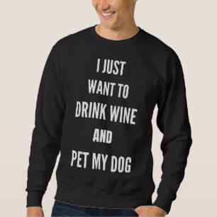 Sweatshirt Dégustation Spiritueux Vin Boire Anniversaire Je V