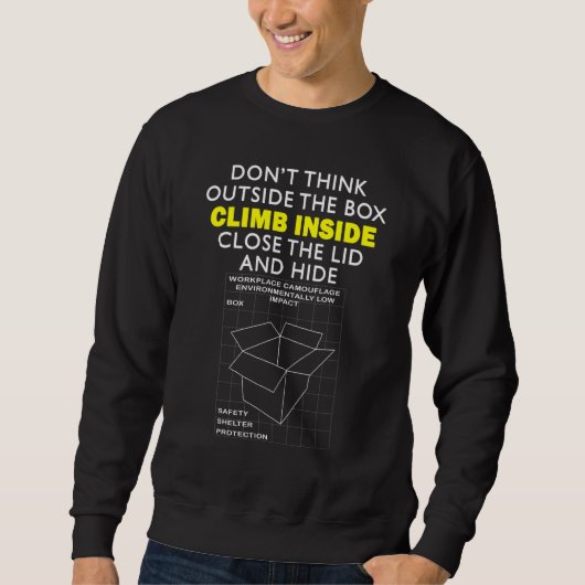 Sweatshirt Dehors De La Boîte (Devant)