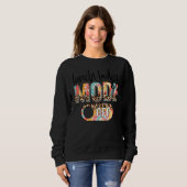 Sweatshirt Déjeuner Lady Mode Off Leopard & Tie Dye Déjeuner (Devant entier)