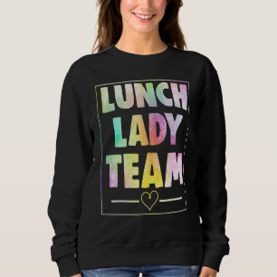 Sweatshirt Déjeuner Lady Team femmes Déjeuner Lady Love