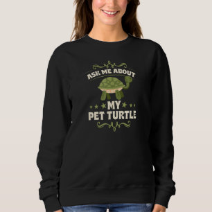 Sweatshirt Demandez-Moi À Propos De Mon Animal Turc 1