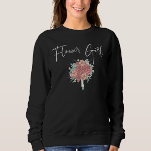 Sweatshirt Demoiselle d'honneur appariée se préparant pour le