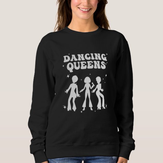 Sweatshirt Demoiselles d'honneur de Dancing Queen Disco Enter (Devant)
