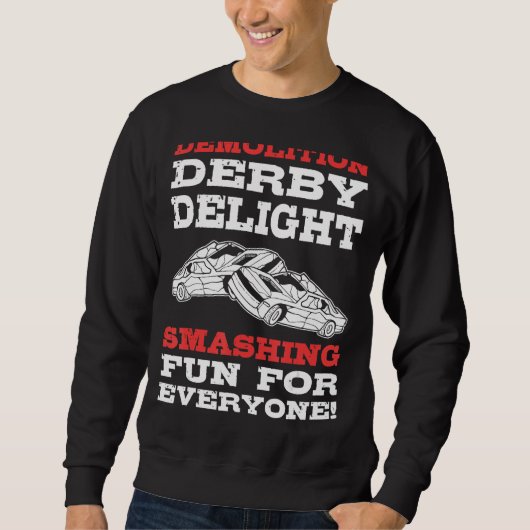 Sweatshirt Démolition Derby Racing pour la démolition de Moto (Devant)