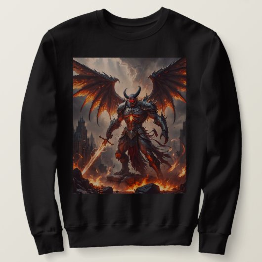 Sweatshirt Démon mythique (Design devant)