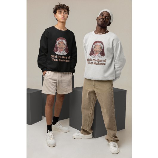 Sweatshirt Demon Nun Halloween