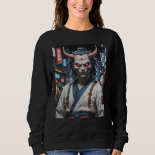 Sweatshirt Demon Samurai