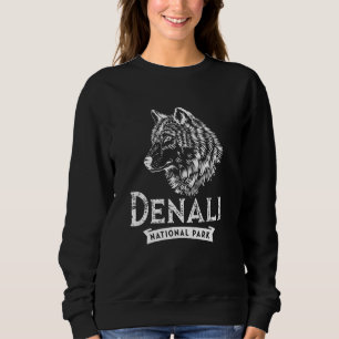 Sweatshirt Denali Établ. 1917 Rétro Vintage Parc National d'A
