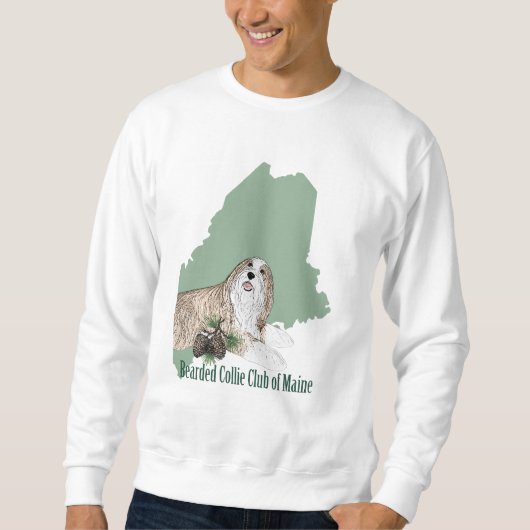 Sweatshirt d'encolure ras du cou de BCCME (blanc (Devant)