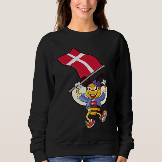Sweatshirt Denmark Bee (Devant)
