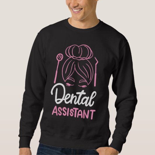 Sweatshirt Dental Assistant (Devant)