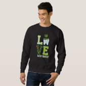 Sweatshirt Dental Assistant Dentiste St Patrick's Day Funny 1 (Devant entier)
