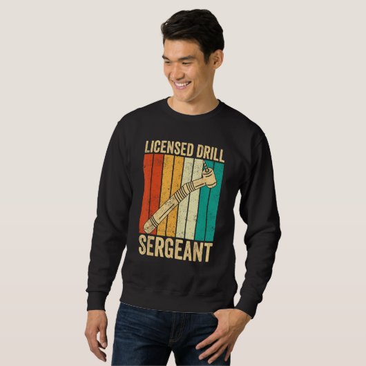 Sweatshirt Dental Lab Tech Technician Assistant Licensed Dril (Devant entier)