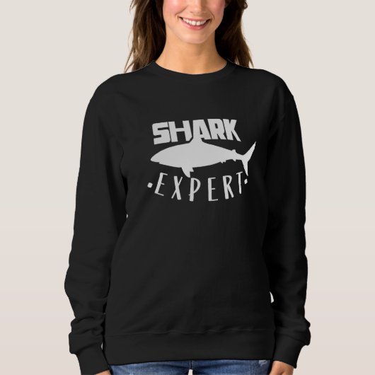 Sweatshirt Dents d'amant expert de requins Requins animaux re (Devant)