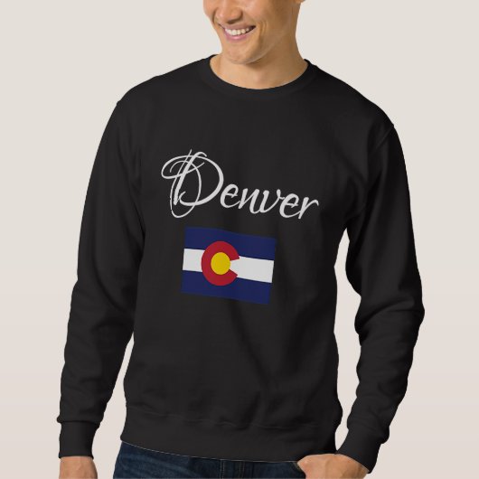 Sweatshirt Denver, Colorado USA (Devant)
