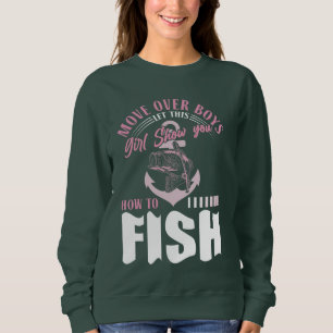 SWEATSHIRT DÉPLACEZ LES GARÇONS LAISSEZ CETTE FILLE VOUS MONT