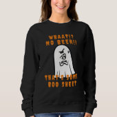 Sweatshirt Déplaisant C'est Boo Sheet White Halloween Ghost (Devant)