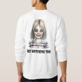 Sweatshirt Déplaisante fille (Dos)