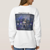 Sweatshirt d'équipage RHDesigns (Dos)