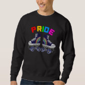 Sweatshirt Derby Pride LGBT Scooter (Devant)