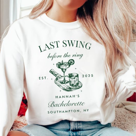 Sweatshirt Dernier Swing Avant Le Week-End De Bach De Pickleb