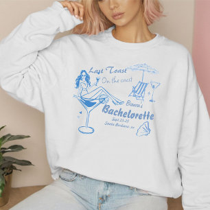 Sweatshirt Dernier Toast Tiré À La Main Sur La Bachelorette C