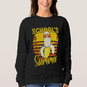 Sweatshirt Dernière Journée D'Écoles Sorties Pour Les Vacance