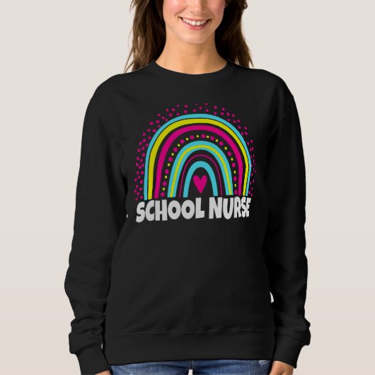 Sweatshirt Dernière Journée D'Infirmière (Devant)