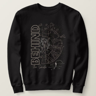 Sweatshirt Derrière le sourire esthétique | Graphique émotion