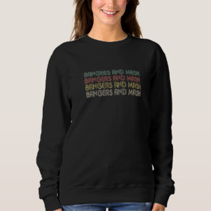 Sweatshirt Des Bangers Et Des Mash Confort