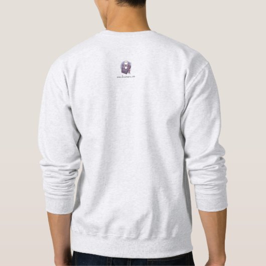 Sweatshirt des cendres hommes Frothy (Dos)