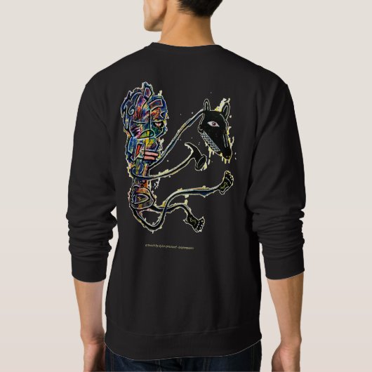 sweatshirt DES CHIENS DE LA CLASSE DE TRAVAIL (Dos)