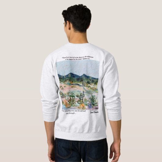 Sweatshirt des déserts (Dos entier)