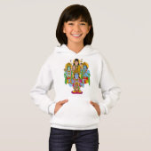 Sweatshirt des divinités hindoues (Devant entier)