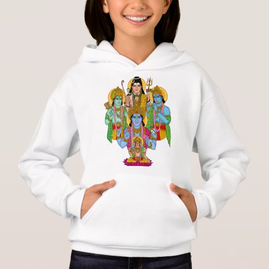 Sweatshirt des divinités hindoues (Devant)