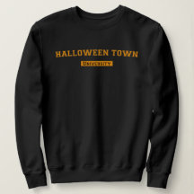 Sweatshirt des femmes de l'université d'Halloweent