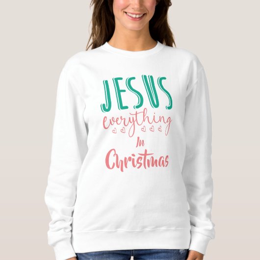 Sweatshirt des femmes de Noël (Devant)