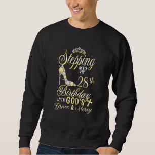 Sweatshirt Des Femmes Entrent En Mon 28E Anniversaire Avec Le