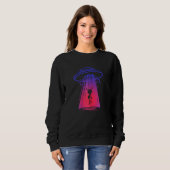 Sweatshirt Des Femmes M'Emmènent De Cette Planète (Devant entier)