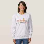 Sweatshirt des feuilles d'automne de saison confor (Devant entier)