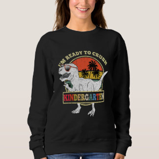 Sweatshirt Des gamins je suis prêt à écraser la maternelle Di