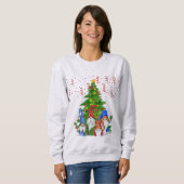 Sweatshirt des Gnomes de Noël (Devant entier)