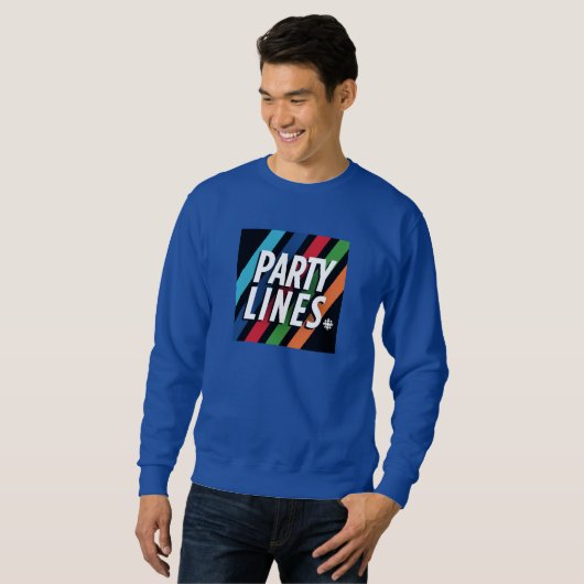 SWEATSHIRT des lignes de la CBC Party (Devant entier)