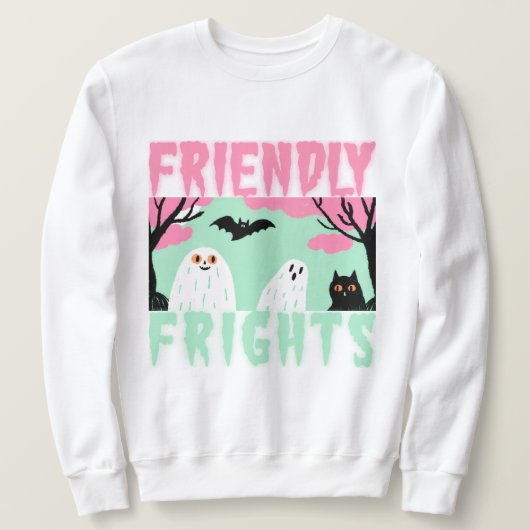 Sweatshirt Des peurs amicales (Design devant)
