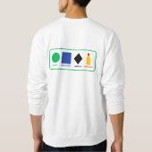 Sweatshirt des pistes de ski (Dos)