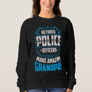Sweatshirt Des policiers retraités font des grands pas Extrao