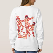 Sweatshirt des skettons de danse (Dos)