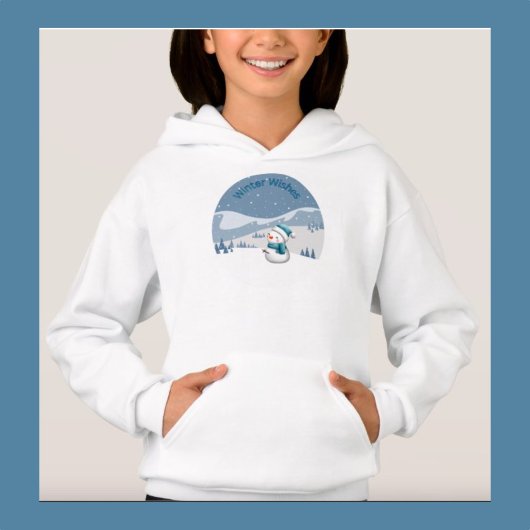 Sweatshirt des voeux d'hiver