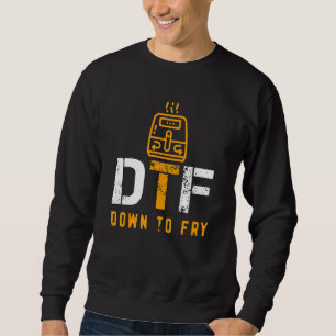 Sweatshirt Descendre vers le bas pour frire