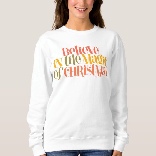 Sweatshirt Design de mode de vie lent (Devant)